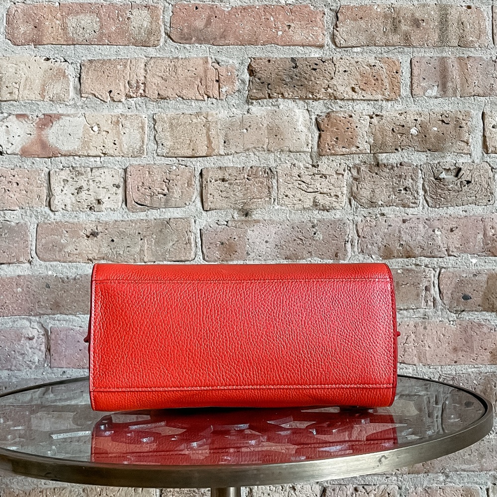 Coach Red Leather Handbag - Picture 13 of 15